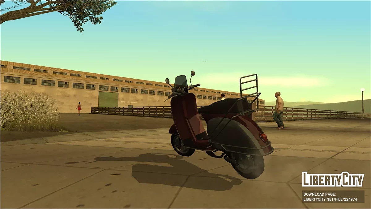 Pegassi Faggio dari GTA 5 / GTA San Andreas
