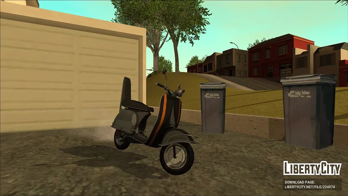 Pegassi Faggio dari GTA 5 / GTA San Andreas