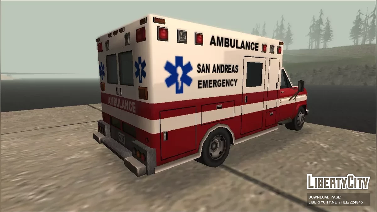 Ambulância Speedo / GTA San Andreas
