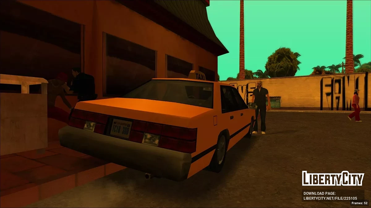 Taxi from GTA Vice City Stories / GTA San Andreas