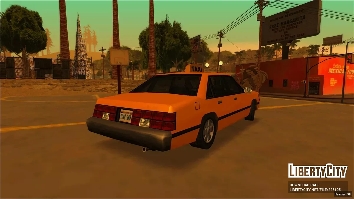 Taxi from GTA Vice City Stories / GTA San Andreas