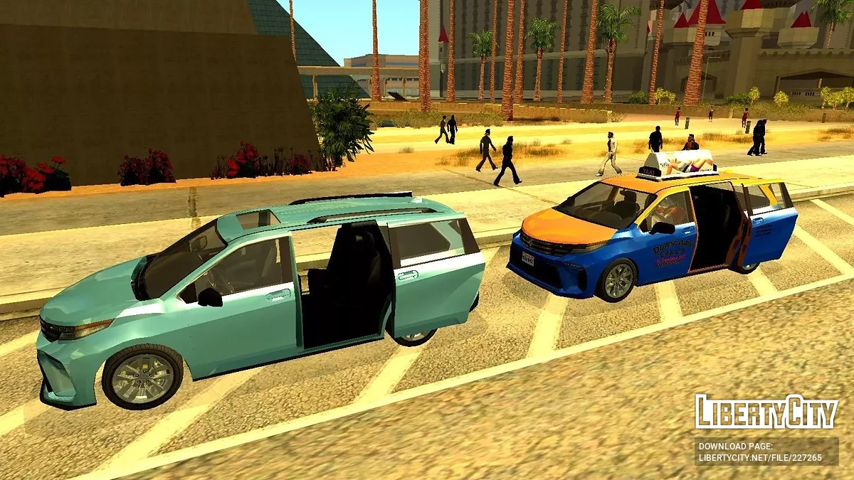 Таксі Karin Vivanite з GTA 5 / GTA San Andreas