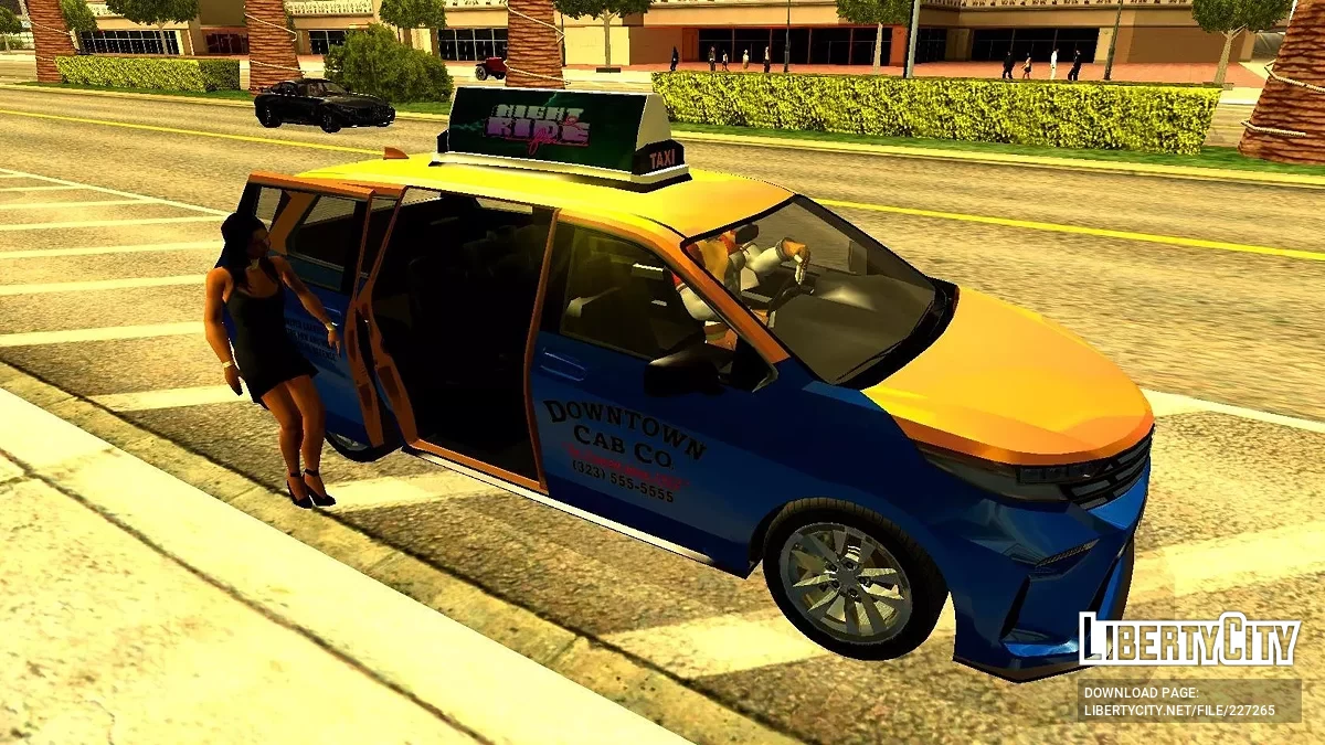 Таксі Karin Vivanite з GTA 5 / GTA San Andreas