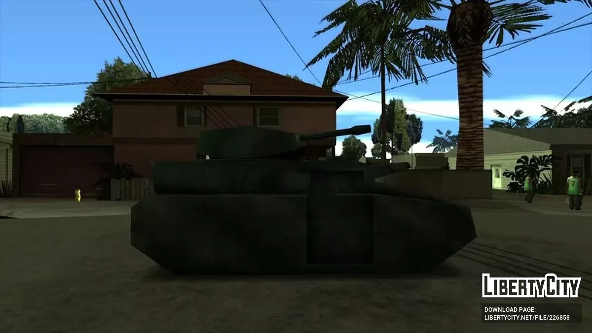 دبابة راينو من GTA 3 / VC / جي تي إيه سان أندرياس