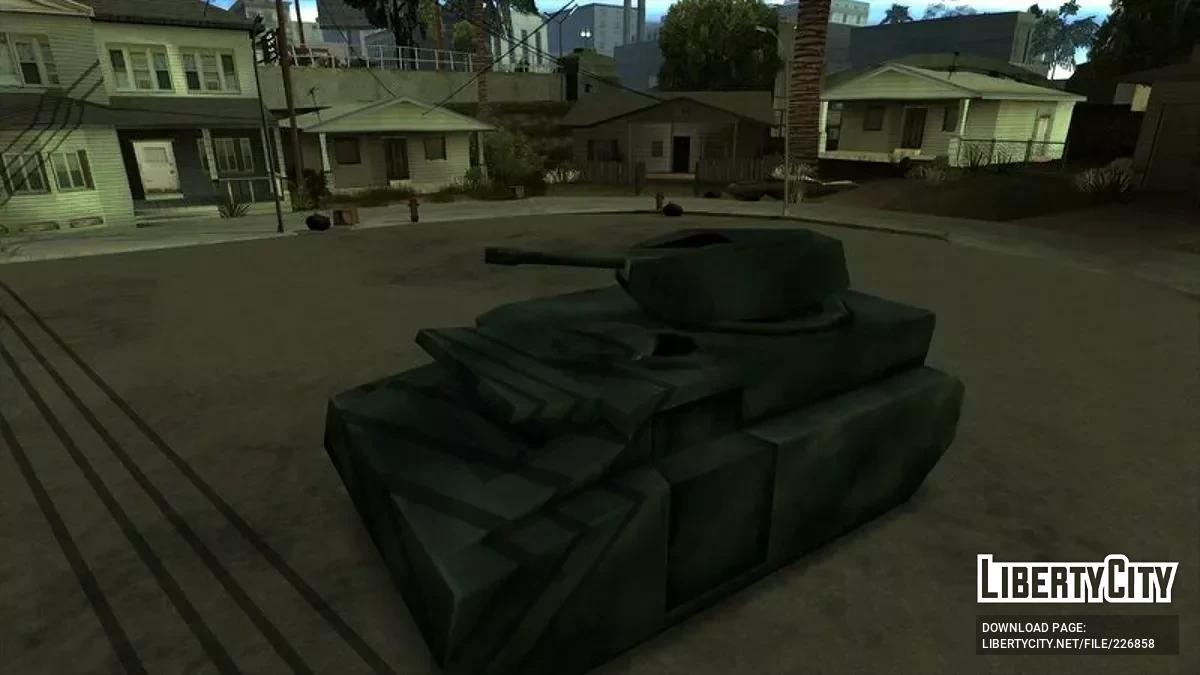 دبابة راينو من GTA 3 / VC / جي تي إيه سان أندرياس