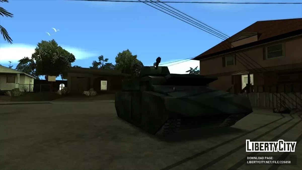 دبابة راينو من GTA 3 / VC / جي تي إيه سان أندرياس