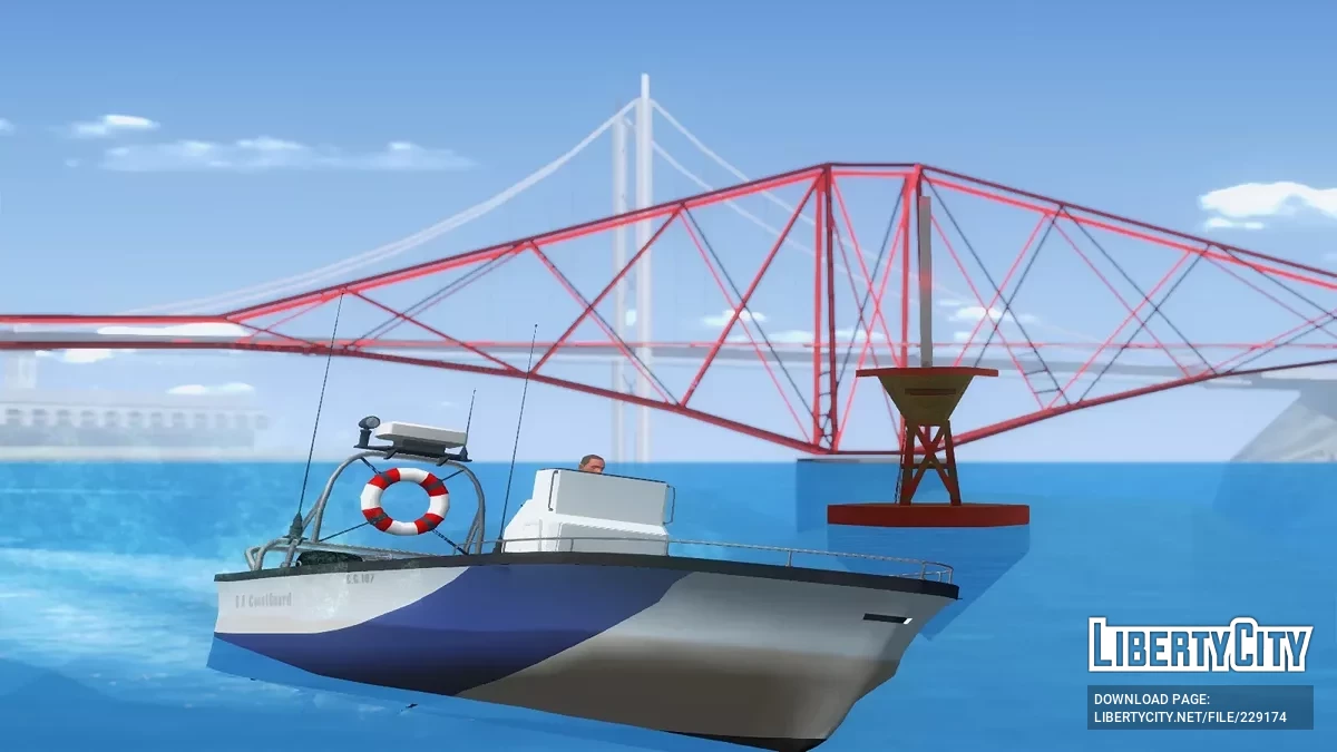 Dinka Guardia Costera de GTA 5 / Online [Estilo HD Unvierse / Vehfuncs] / GTA San Andreas