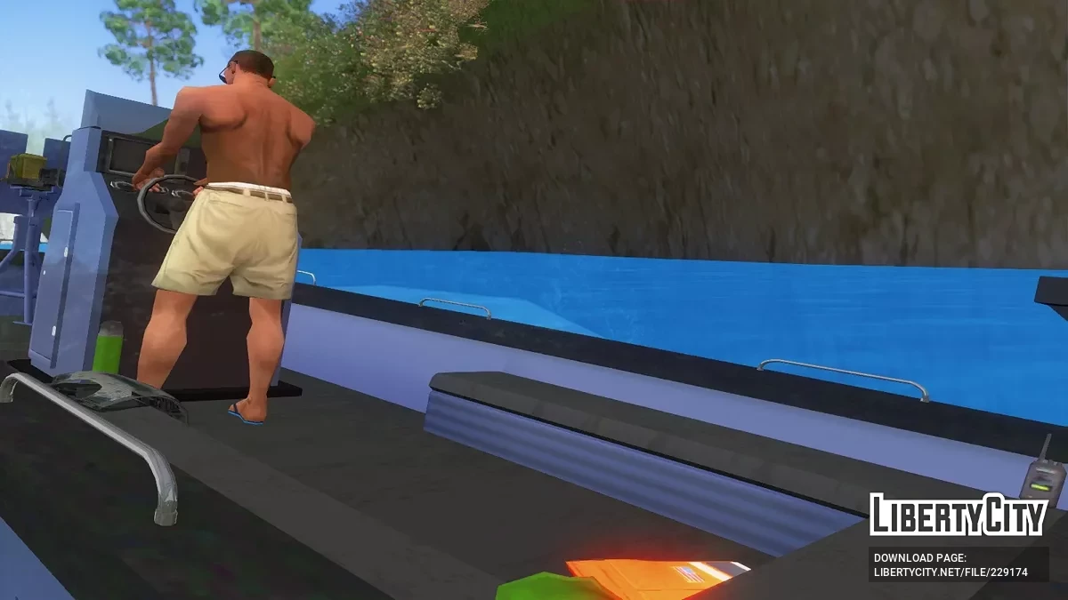 Dinka Guardia Costera de GTA 5 / Online [Estilo HD Unvierse / Vehfuncs] / GTA San Andreas