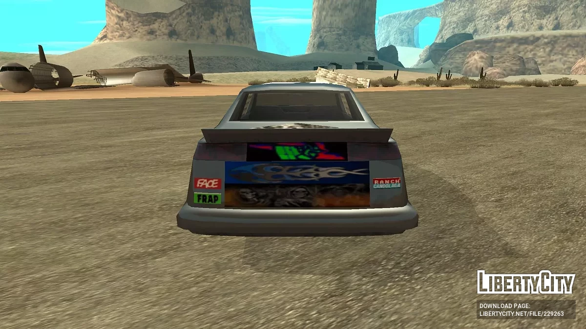 Гарячий гонщик з GTA SA Armageddon / GTA San Andreas