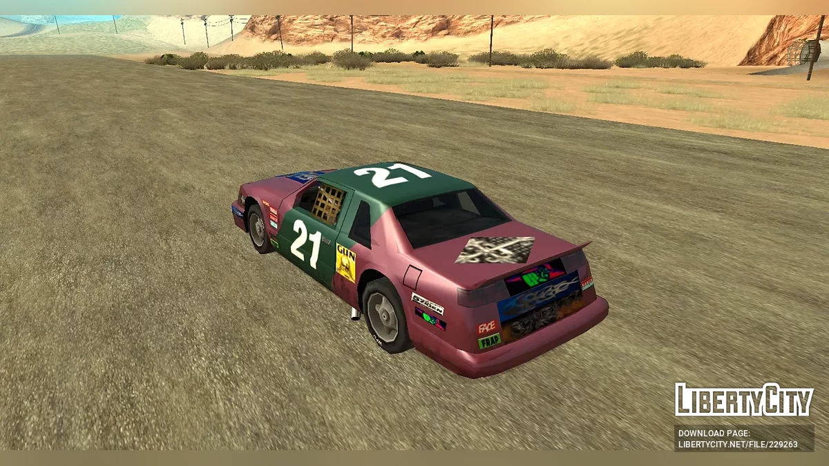Гарячий гонщик з GTA SA Armageddon / GTA San Andreas