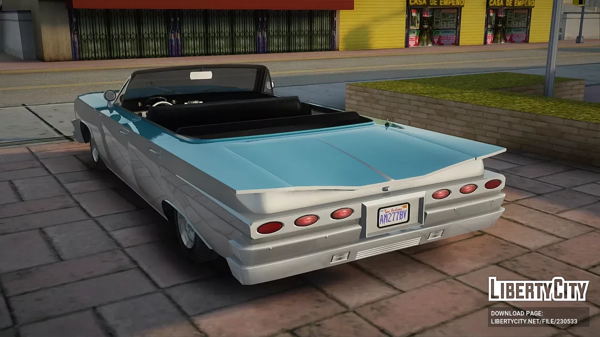 Declasse Voodoo Fordor Convertible de GTA 5 / GTA San Andreas