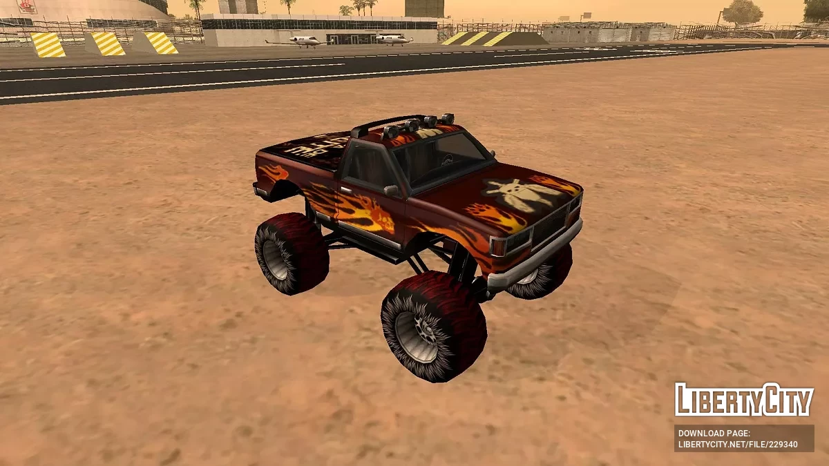 Монстр-трак з GTA SA: Tropa de Elite / GTA San Andreas