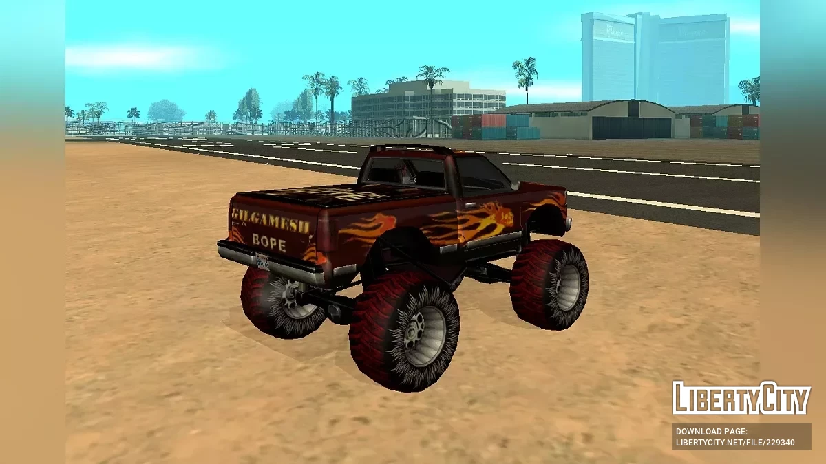 Монстр-трак з GTA SA: Tropa de Elite / GTA San Andreas