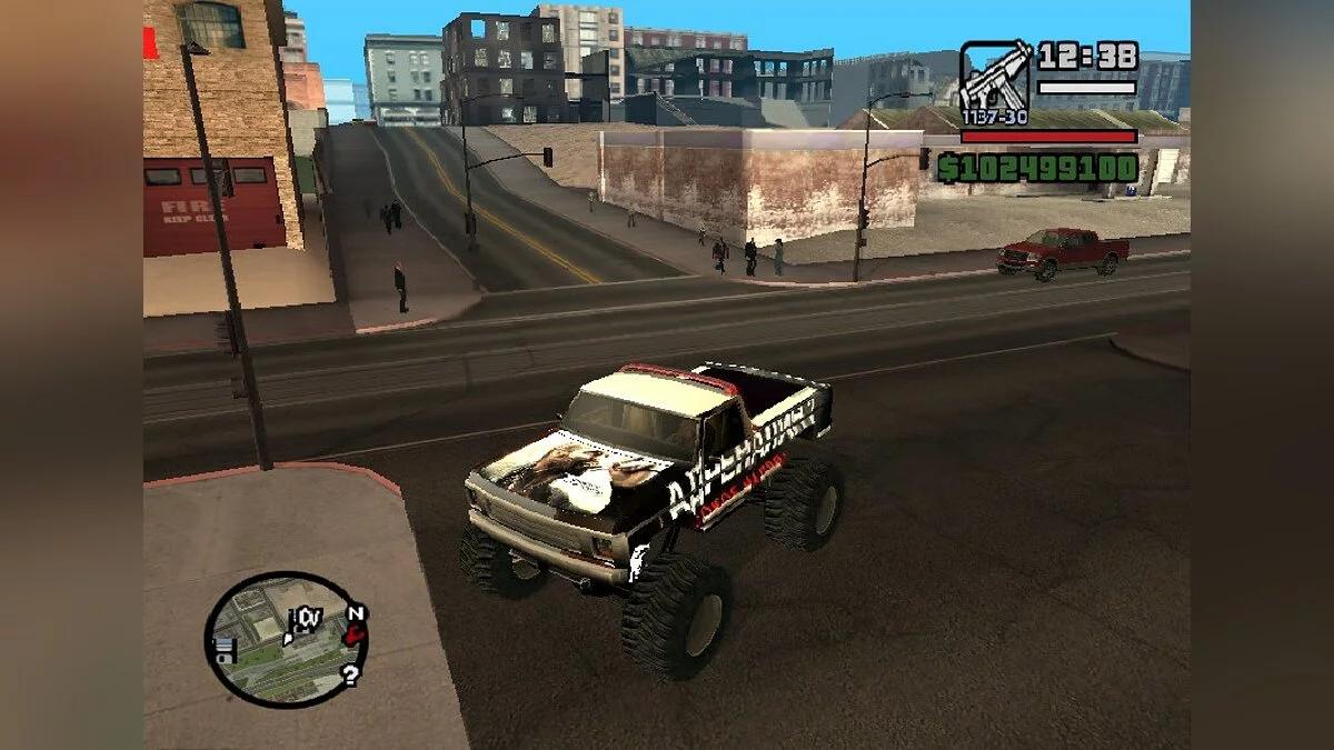 Монстр / GTA San Andreas