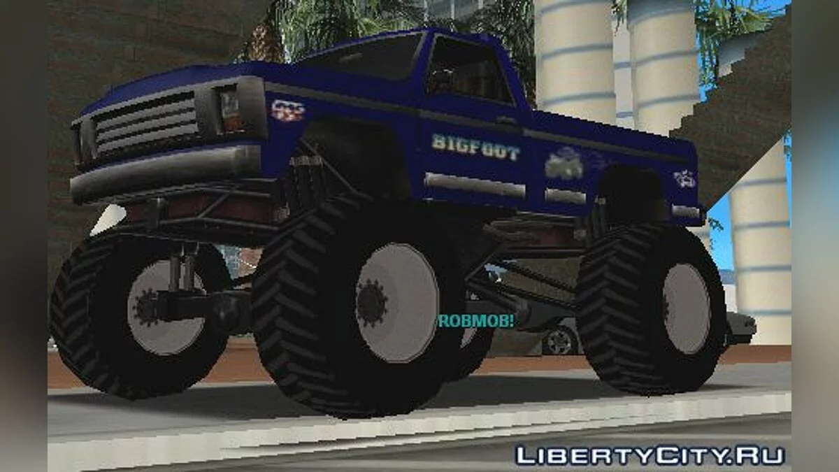 Bigfoot Monstera Skin (Realistic) / GTA San Andreas