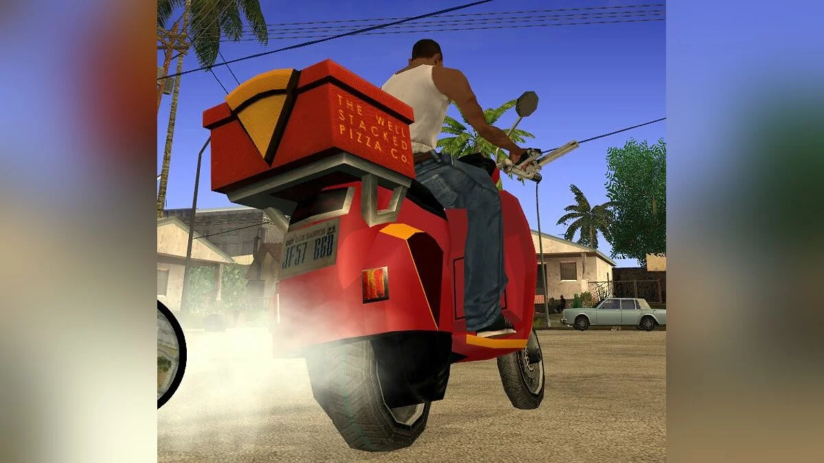 Pizzaboy HD / GTA San Andreas