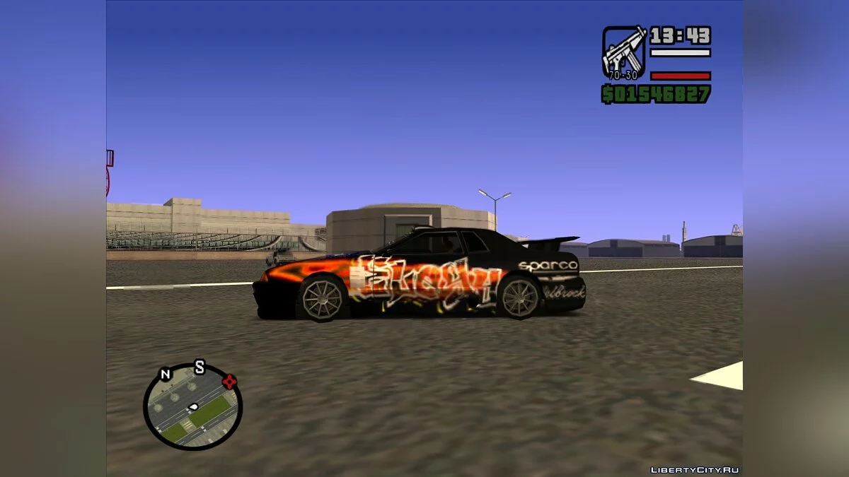 Nouvelle peinture pour l'Elegy / GTA San Andreas