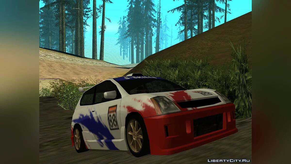 Ралійні розфарбування для Curve та Uranus / GTA San Andreas