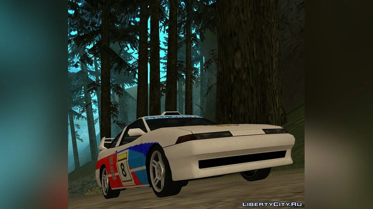 Ралійні розфарбування для Curve та Uranus / GTA San Andreas