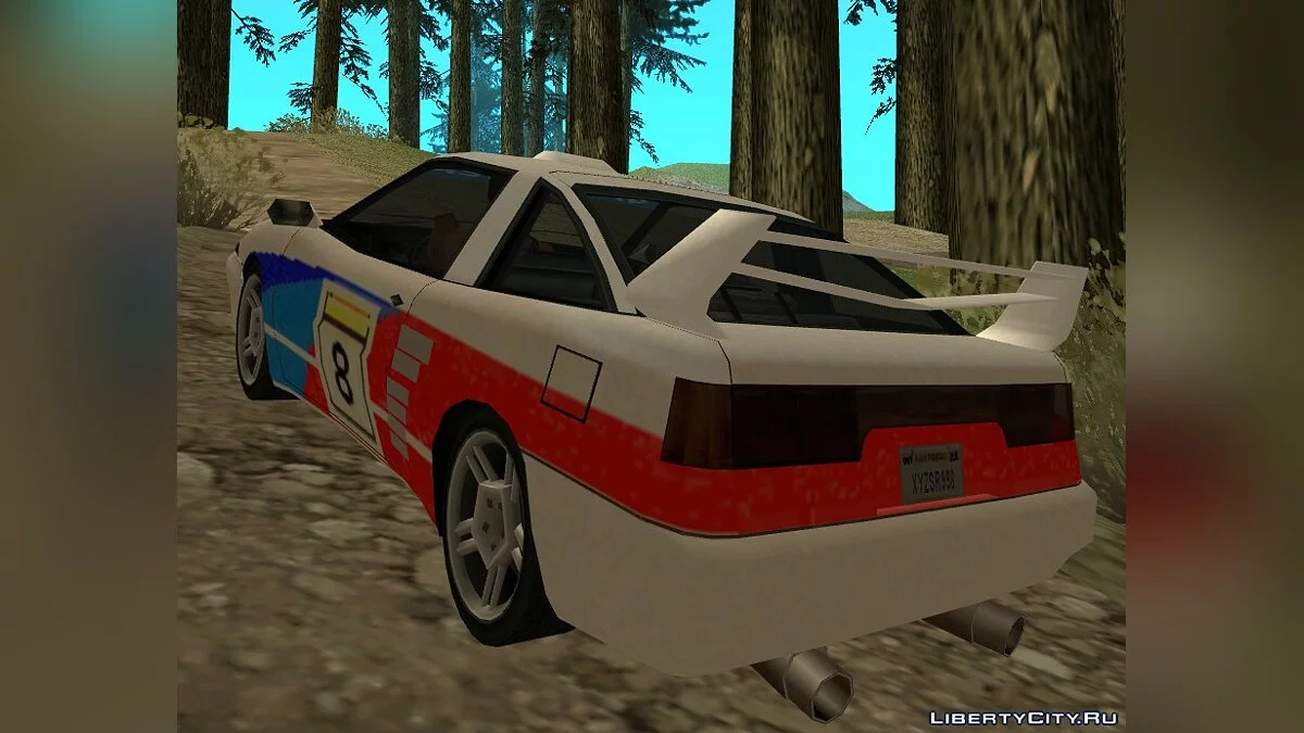 Ралійні розфарбування для Curve та Uranus / GTA San Andreas