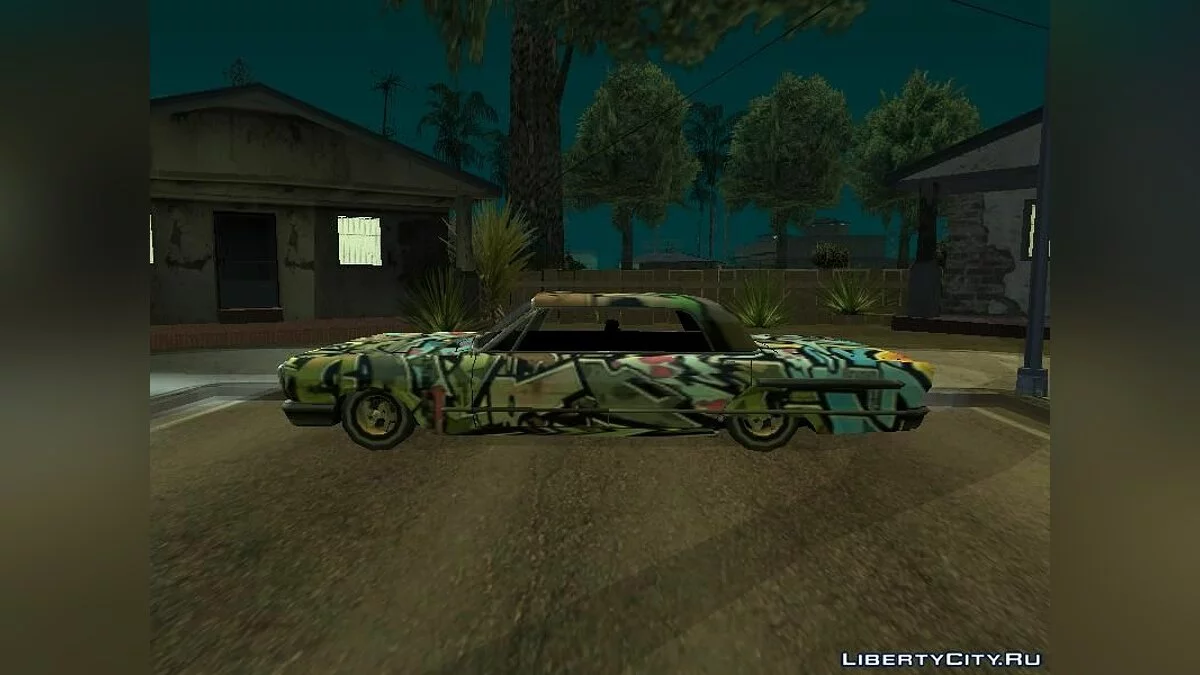 Вініл для Savanna в стилі ГРАФІТІ (Версія 3) / GTA San Andreas
