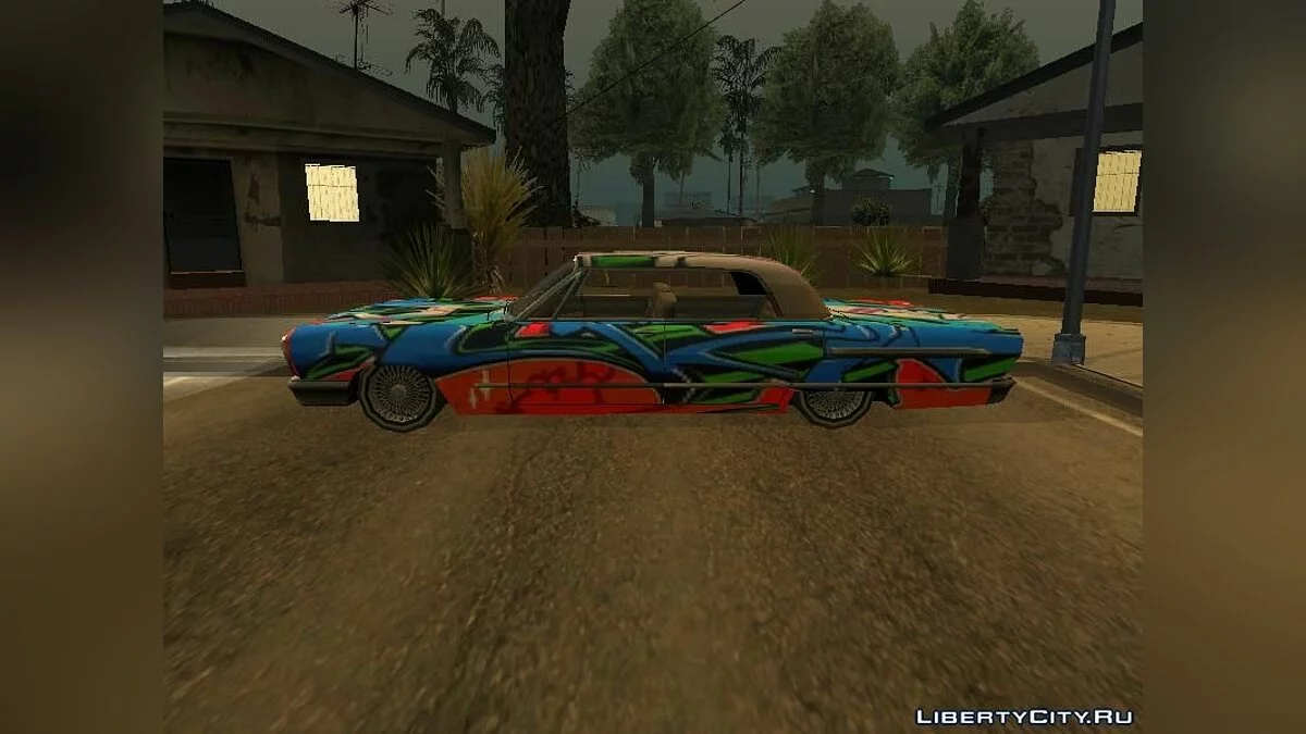 Вініл для Savanna в стилі ГРАФІТІ / GTA San Andreas