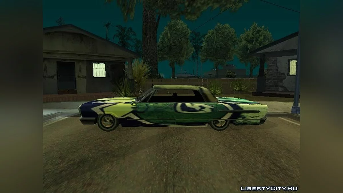 Вініл для Savanna в стилі ГРАФІТІ (Версія 2) / GTA San Andreas