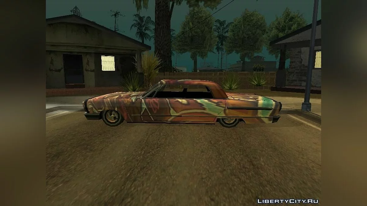 Вініл для Savanna в стилі ГРАФІТІ (Версія 2) / GTA San Andreas