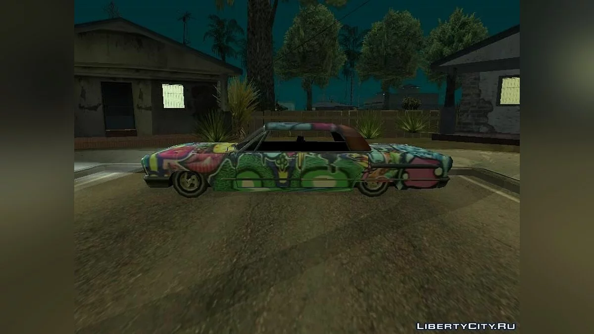 Вініл для Savanna в стилі ГРАФІТІ (Версія 2) / GTA San Andreas