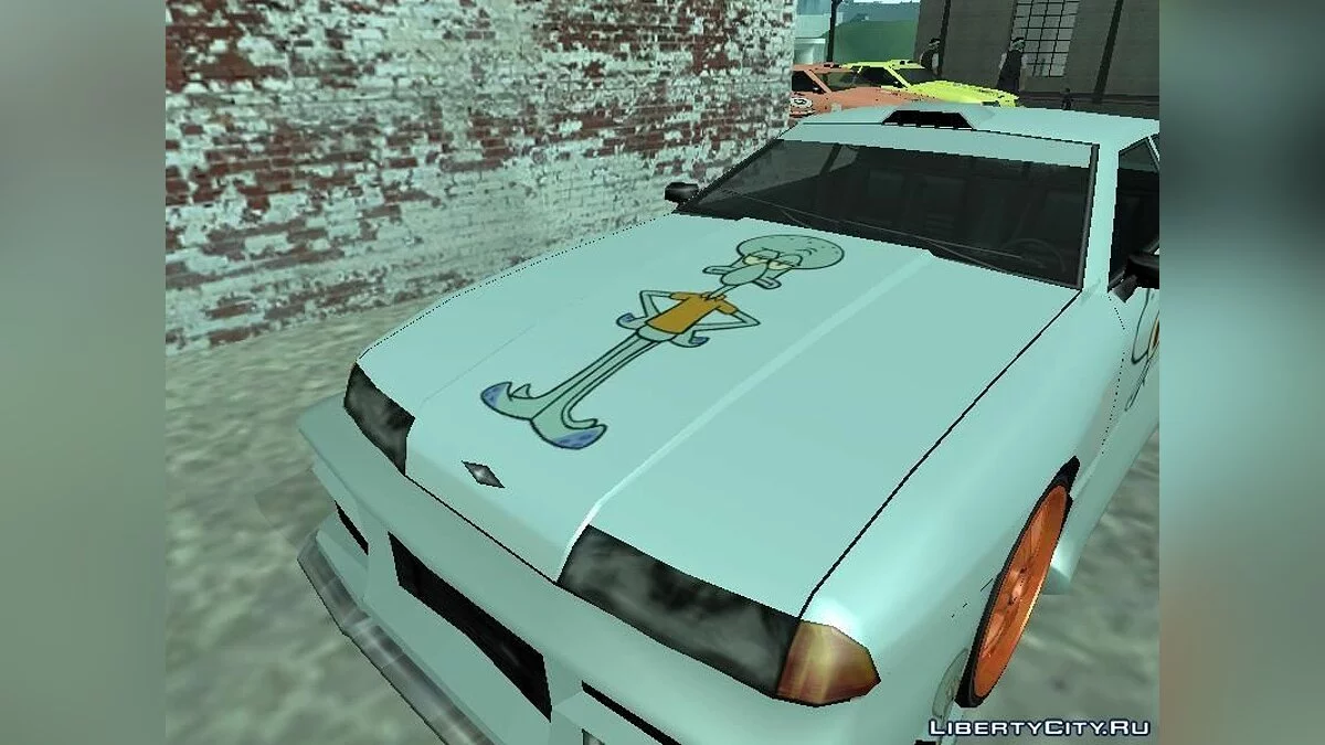 3 Vinyls for Elegy from the \"SpongeBob\" Cartoon / GTA San Andreas