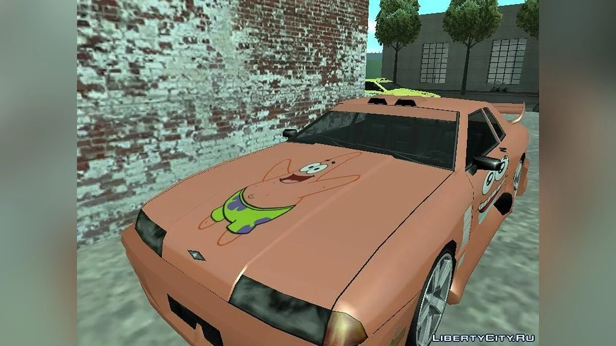 3 Vinyls for Elegy from the \"SpongeBob\" Cartoon / GTA San Andreas