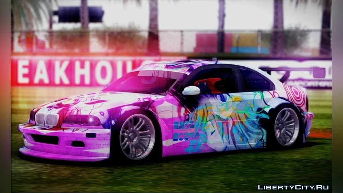 BMW M3 E46 GTR Golden Time Itasha / GTA San Andreas