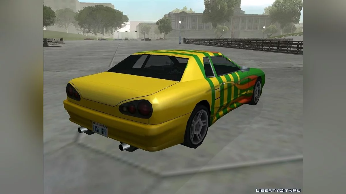 Lackierungen der Elegy aus der Beta / GTA San Andreas