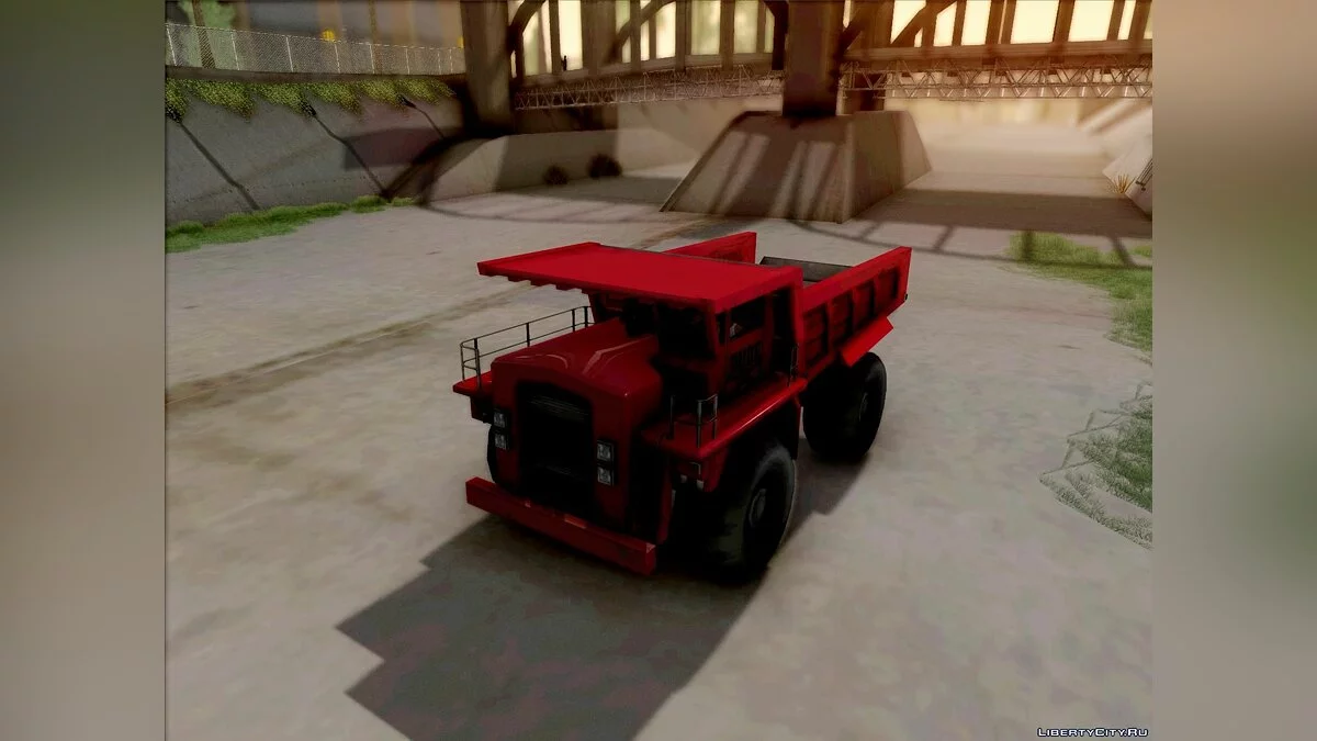 Dumper з фарбувальними роботами / GTA San Andreas
