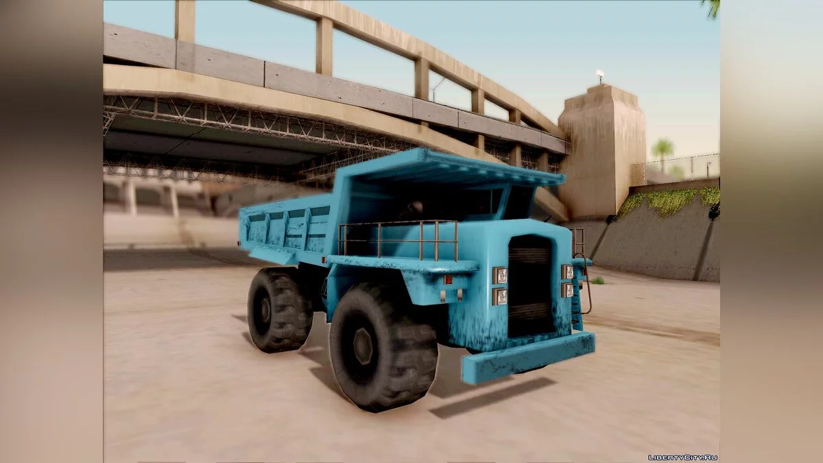 Dumper з фарбувальними роботами / GTA San Andreas