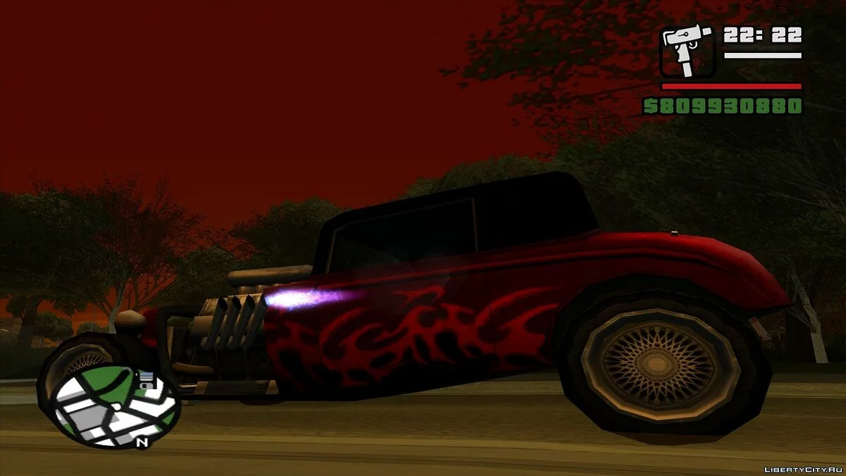 Hotknife Farbe / GTA San Andreas