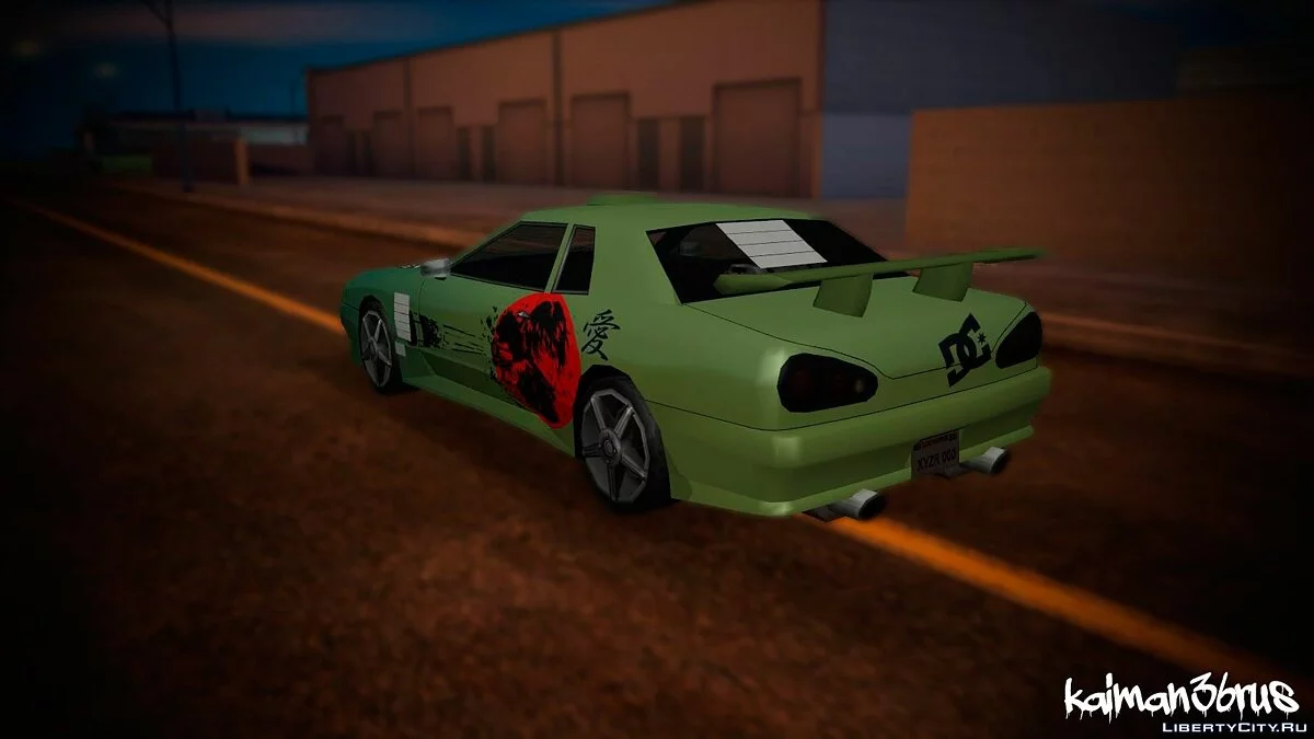 Вініли для Drift Elegy в японському стилі / GTA San Andreas