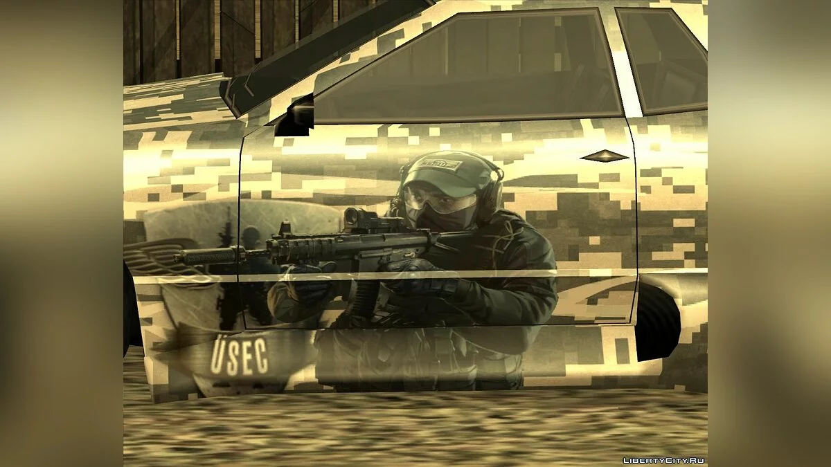 Contract Wars U.S.E.C Vinyl von ReDanS / GTA San Andreas