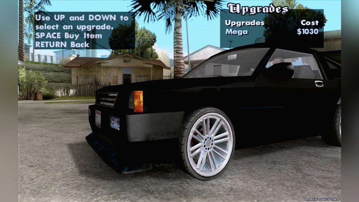Nuevas piezas para tuning / GTA San Andreas