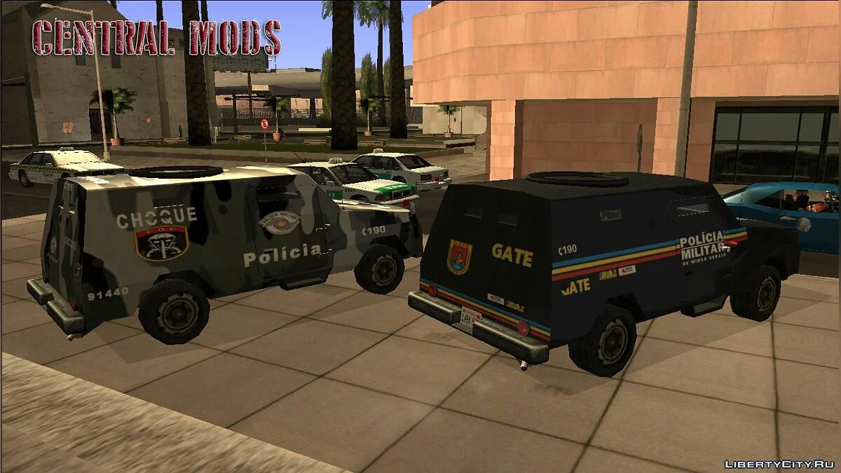 Swatvan - COE / GATE - Policía Militar de Brasil / GTA San Andreas