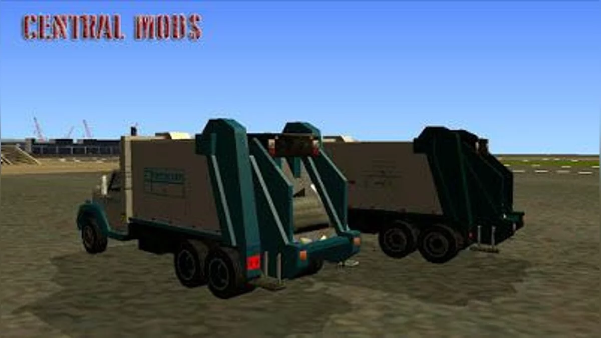 Lixo - Caminhão de Lixo - Caminhão de Lixo Atualizado / GTA San Andreas