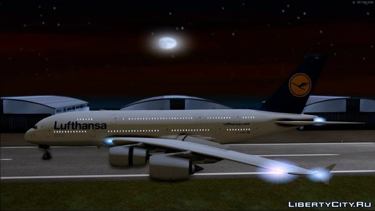 Airbus A380-800 Livery Pack / GTA San Andreas