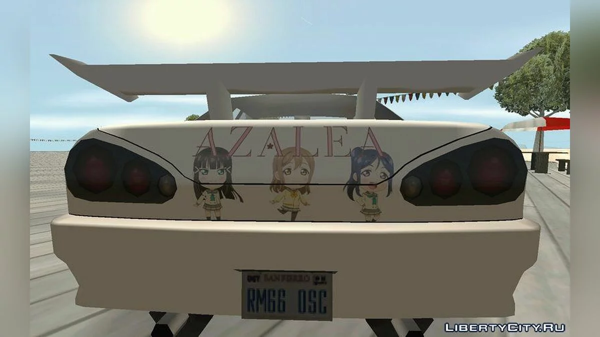 AZALEA Itasha for Elegy / GTA San Andreas