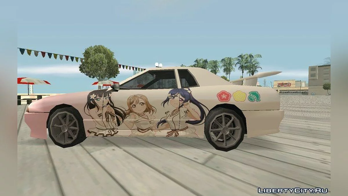 AZALEA Itasha for Elegy / GTA San Andreas