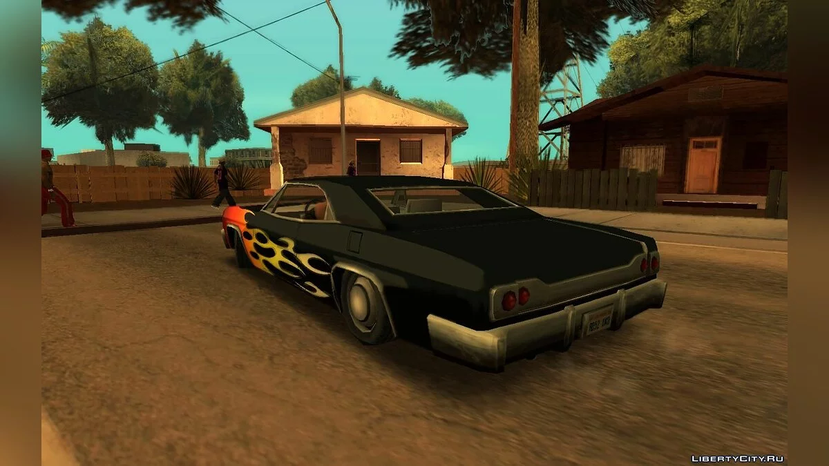 Оригінальні покраски для лоурайдерів у HD / GTA San Andreas