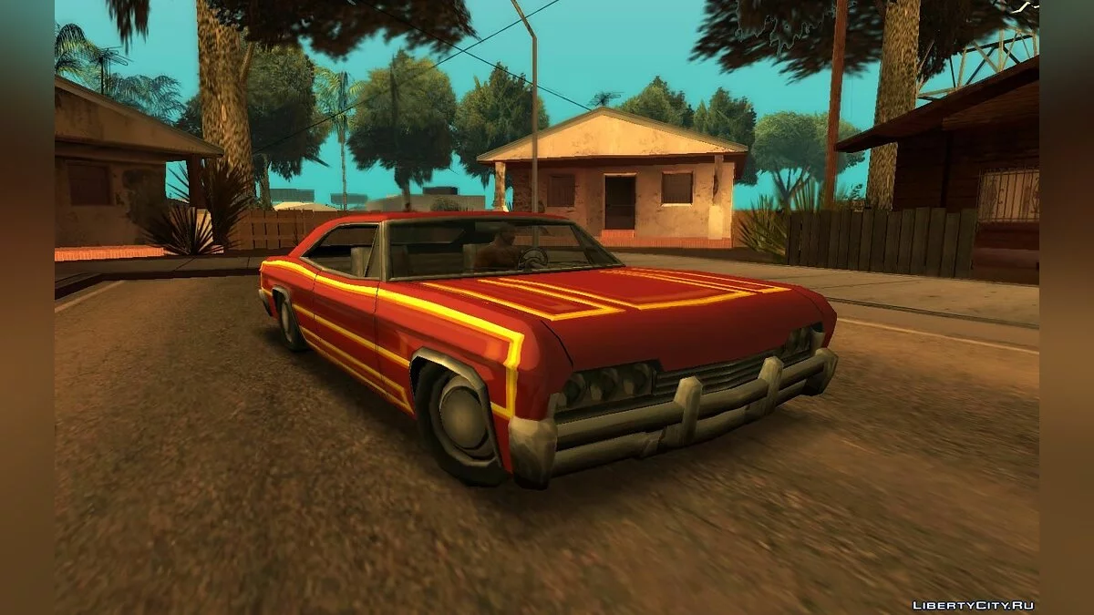 Оригінальні покраски для лоурайдерів у HD / GTA San Andreas