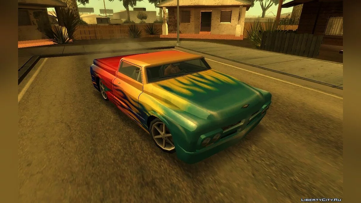 Оригінальні покраски для лоурайдерів у HD / GTA San Andreas