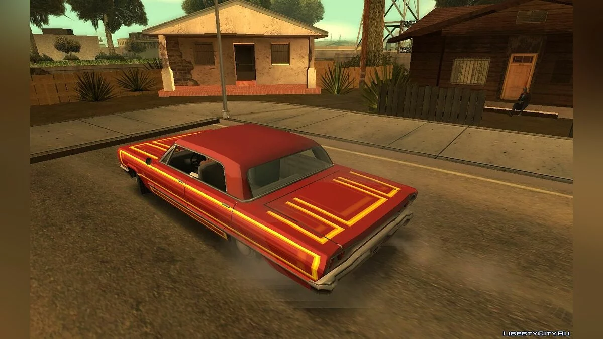 Оригінальні покраски для лоурайдерів у HD / GTA San Andreas
