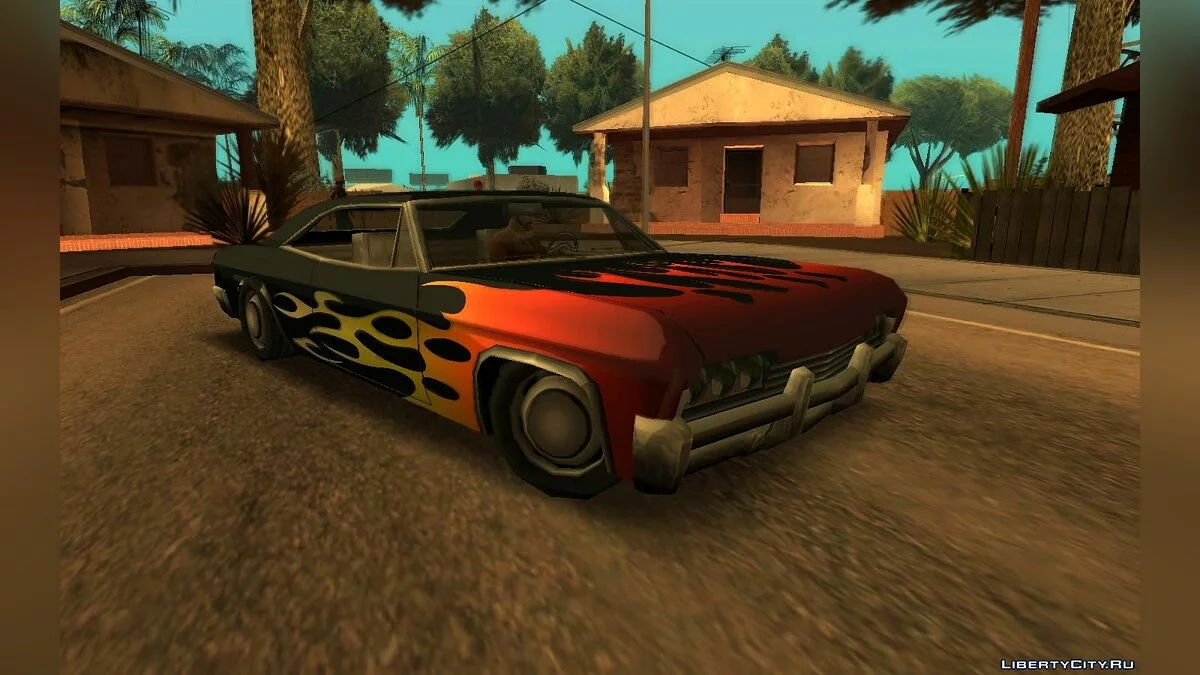 Оригінальні покраски для лоурайдерів у HD / GTA San Andreas