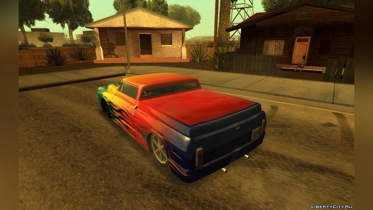 Оригінальні покраски для лоурайдерів у HD / GTA San Andreas
